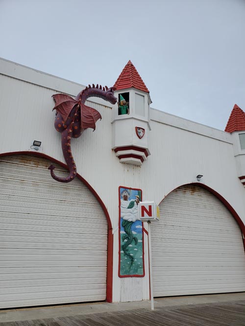 Wonderland Pier, Ocean City Boardwalk, Ocean City, New Jersey, January 15, 2022
