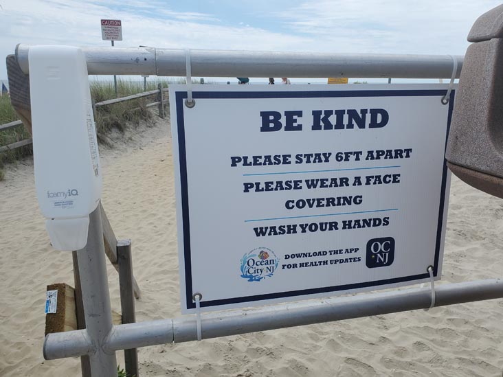 Ocean City Boardwalk, Ocean City, New Jersey, July 13, 2020