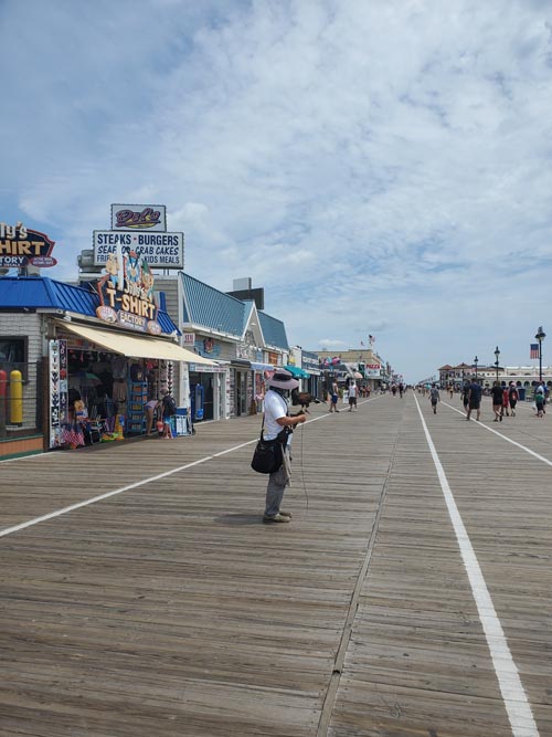 Falconer, Ocean City Boardwalk, Ocean City, New Jersey, July 13, 2020