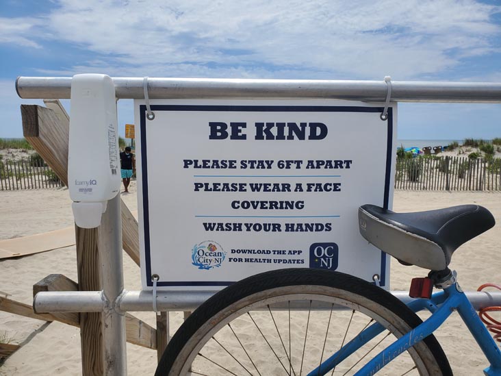 Ocean City Boardwalk, Ocean City, New Jersey, July 13, 2020