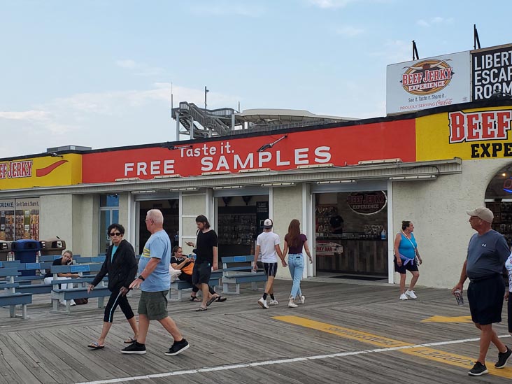 Beef Jerky Experience, Ocean City Boardwalk, Ocean City, New Jersey, July 25, 2021