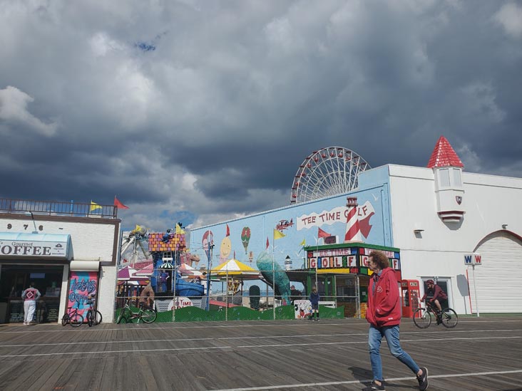 Tee Time Golf, Ocean City Boardwalk, Ocean City, New Jersey, October 9, 2023