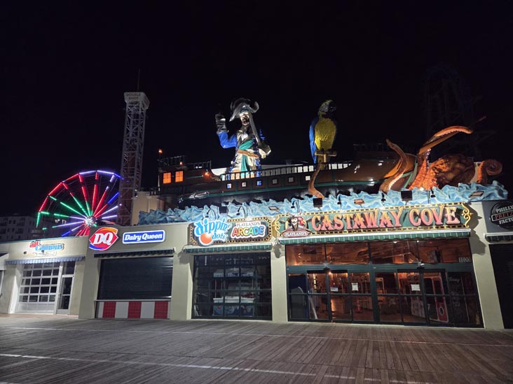 Playland's Castaway Cove, 1020 Boardwalk, Ocean City, New Jersey, December 25, 2025
