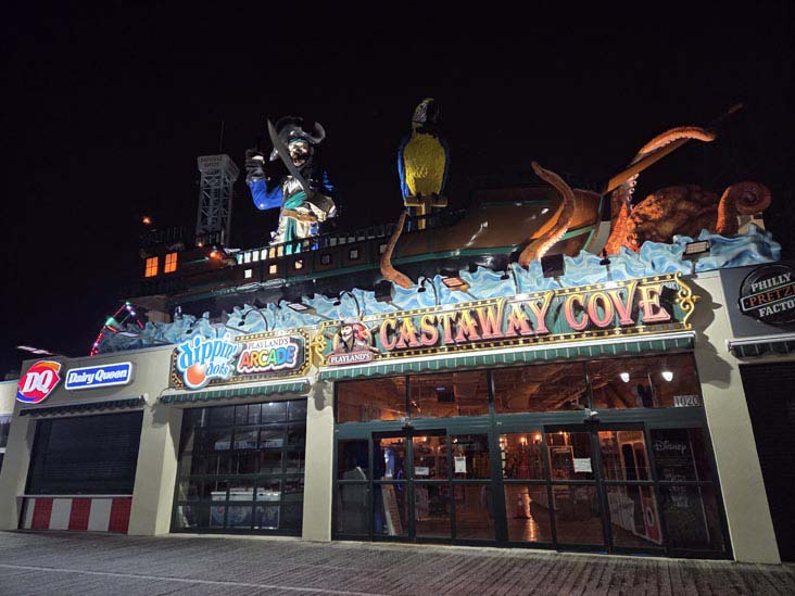 Playland's Castaway Cove, 1020 Boardwalk, Ocean City, New Jersey, December 27, 2025