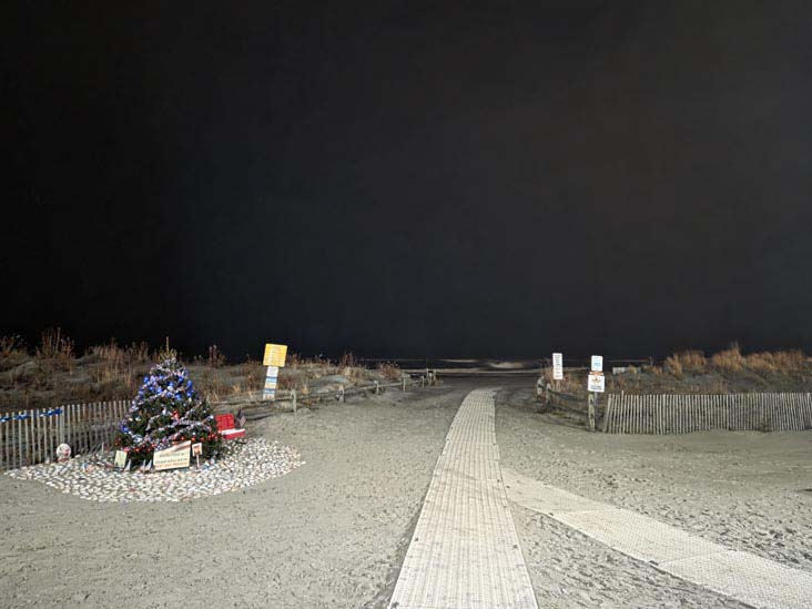 Beach From Boardwalk Near 12th Street, Ocean City, New Jersey, December 27, 2025