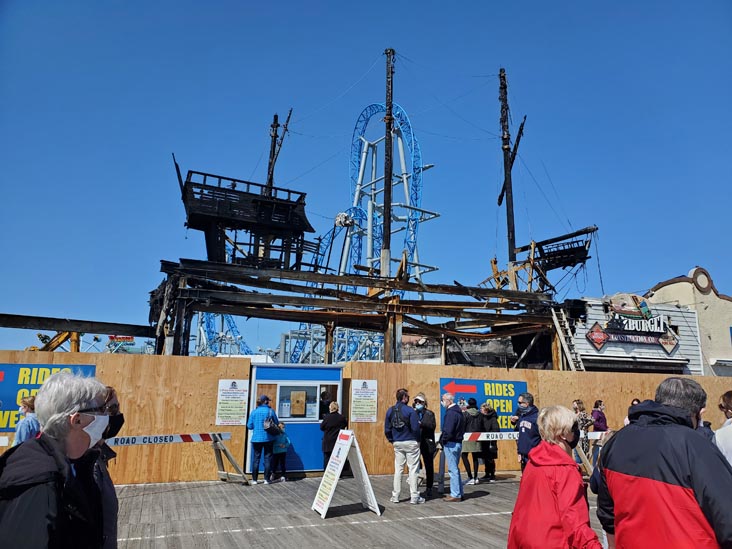 Playland's Castaway Cove, 1020 Boardwalk, Ocean City, New Jersey, April 3, 2021