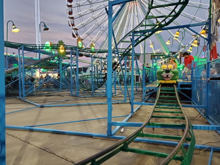 Whirlwind Coaster, Playland's Castaway Cove, 1020 Boardwalk, Ocean City, New Jersey, July 6, 2021