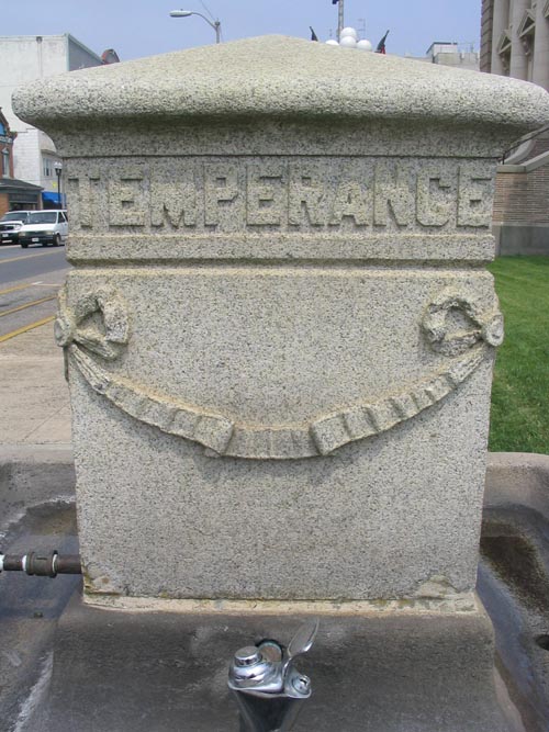 Women's Christian Temperance Union Water Fountain, City Hall, Asbury Avenue and 9th Street, NE Corner, Ocean City, New Jersey, August 21, 2004