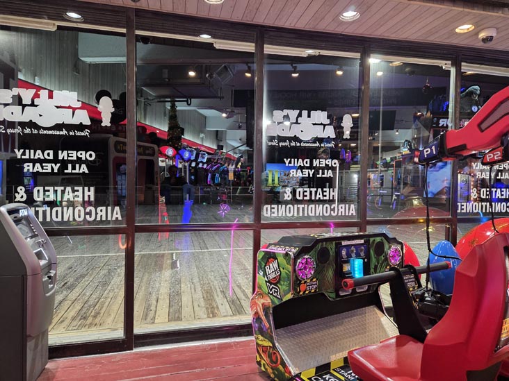 JiLLy's Arcade, 1168 Boardwalk, Ocean City, New Jersey, December 27, 2025