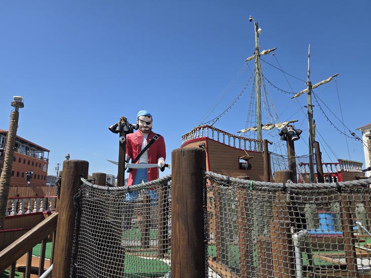 Pirates of the Golden Galleon Golf, Boardwalk, Ocean City, New Jersey, April 12, 2026