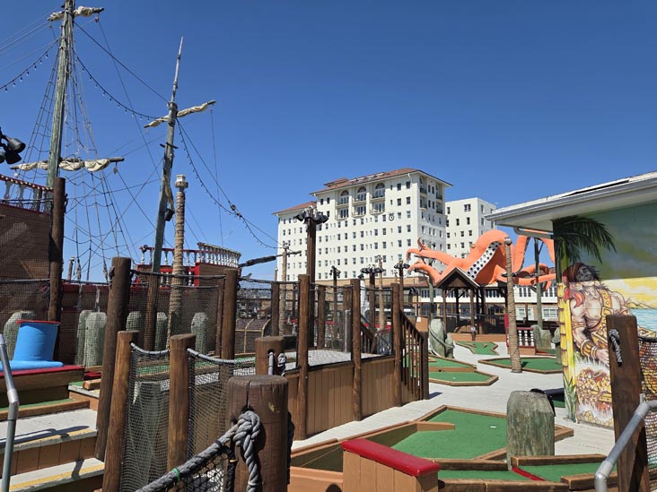 Pirates of the Golden Galleon Golf, Boardwalk, Ocean City, New Jersey, April 12, 2026