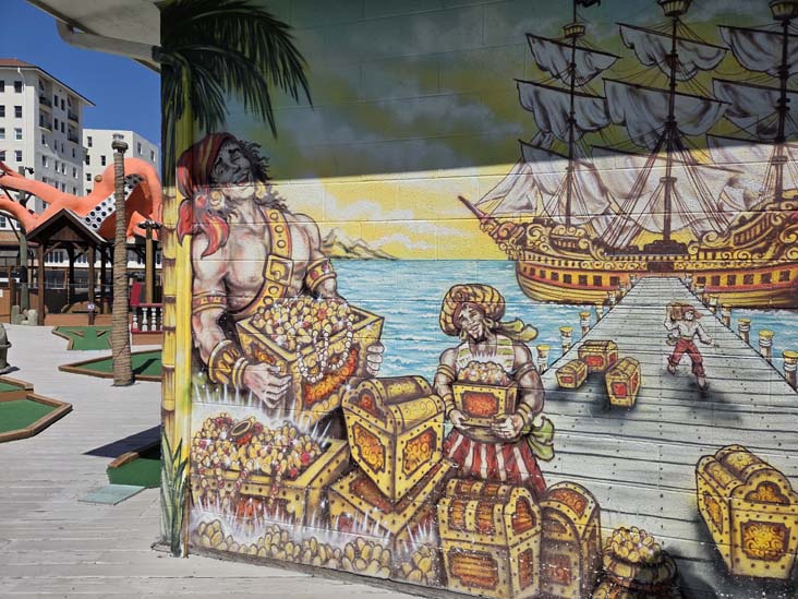 Pirates of the Golden Galleon Golf, Boardwalk, Ocean City, New Jersey, April 12, 2026