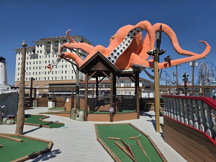 Pirates of the Golden Galleon Golf, Boardwalk, Ocean City, New Jersey, April 12, 2026