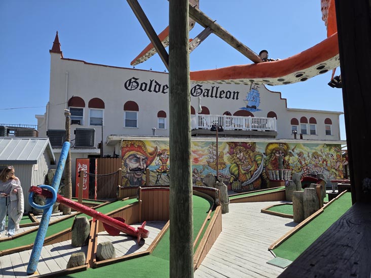 Pirates of the Golden Galleon Golf, Boardwalk, Ocean City, New Jersey, April 12, 2026
