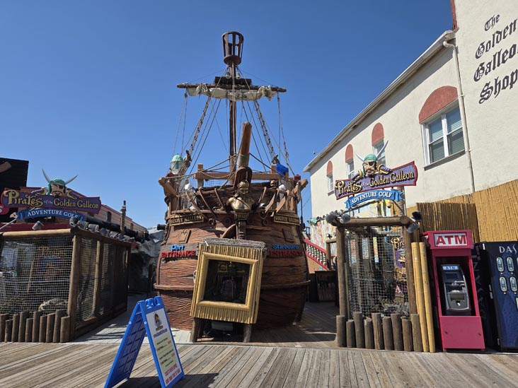 Pirates of the Golden Galleon Golf, 1124 Boardwalk, Ocean City, New Jersey, April 12, 2026