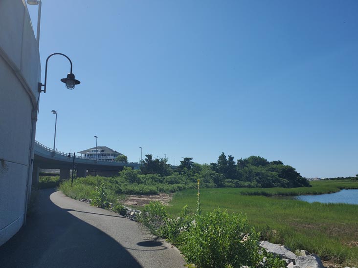 Ocean City Welcome & Information Center Paths Under the Howard S. Stainton Memorial Causeway Crossing Into Ocean City, New Jersey, July 12, 2020