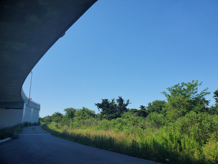 Ocean City Welcome & Information Center Paths Under the Howard S. Stainton Memorial Causeway Crossing Into Ocean City, New Jersey, July 12, 2020