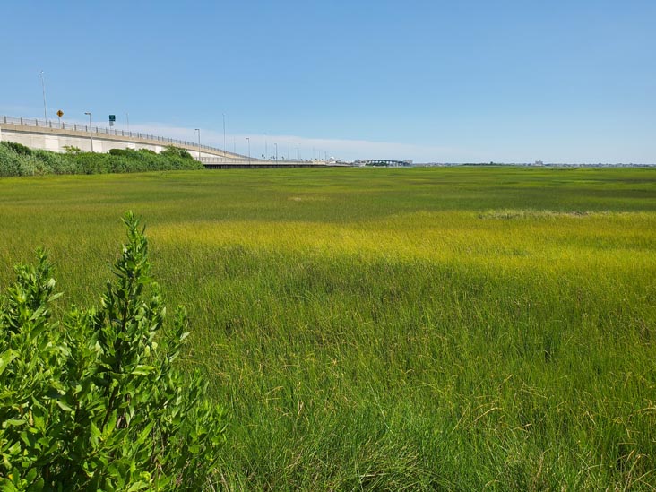 Ocean City Welcome & Information Center Paths Under the Howard S. Stainton Memorial Causeway Crossing Into Ocean City, New Jersey, July 12, 2020