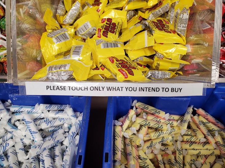 Shriver's Salt Water Taffy, 9th Street and Boardwalk, Ocean City, New Jersey, January 15, 2022