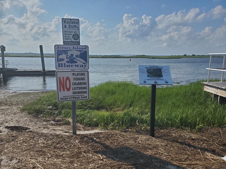 Tennessee Avenue Boat Ramp, Ocean City, New Jersey, July 11, 2020