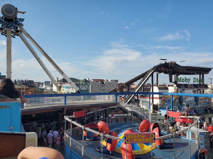 Frontier Express Monorail, Wonderland Pier, 6th Street and Boardwalk, Ocean City, New Jersey, September 1, 2024