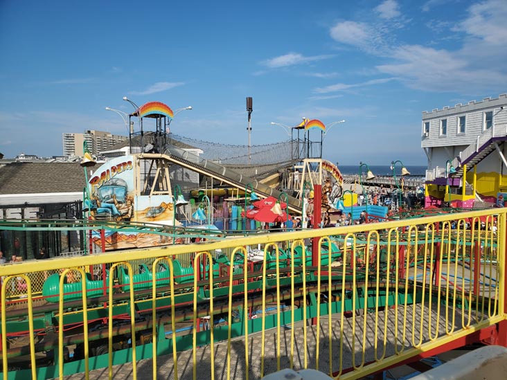 Frontier Express Monorail, Wonderland Pier, 6th Street and Boardwalk, Ocean City, New Jersey, September 1, 2024