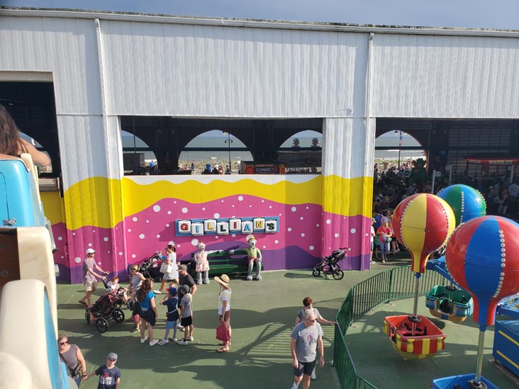 Frontier Express Monorail, Wonderland Pier, 6th Street and Boardwalk, Ocean City, New Jersey, September 1, 2024