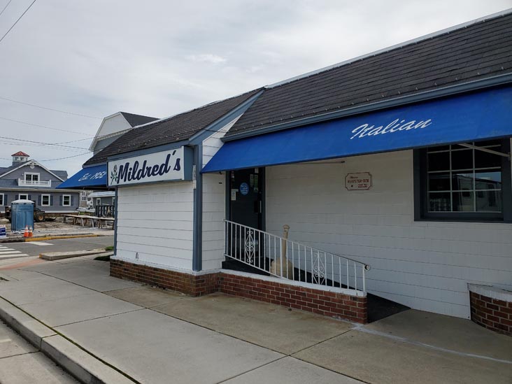 Mildred's Strathmere Restaurant, 901 Commonwealth Avenue, Strathmere, New Jersey, September 14, 2020