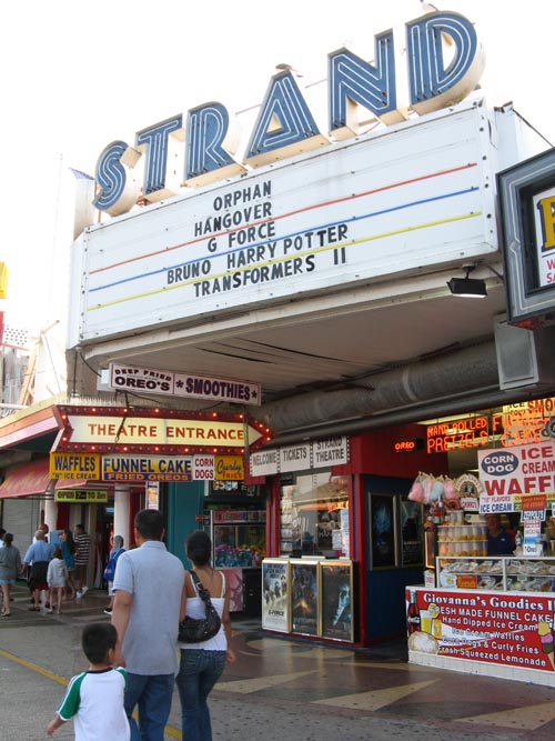 Strand Theatre, 3100 Boardwalk, Wildwood, New Jersey, July 24, 2009