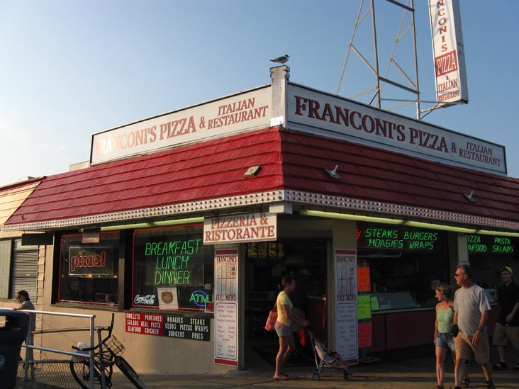 Franconi's Pizza, 3318 Boardwalk, Wildwood, New Jersey, July 24, 2009