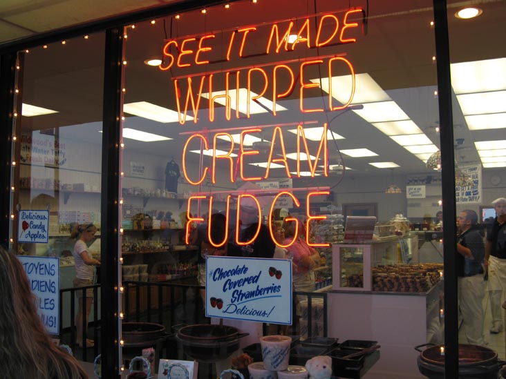 Fudge Kitchen, Boardwalk, Wildwood, New Jersey, July 24, 2009