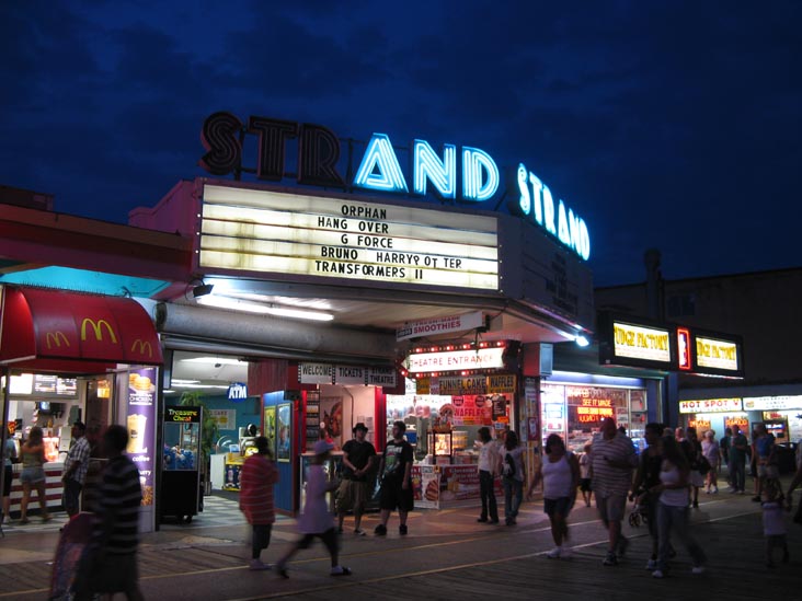 Strand Theatre, Boardwalk, Wildwood, New Jersey, July 24, 2009