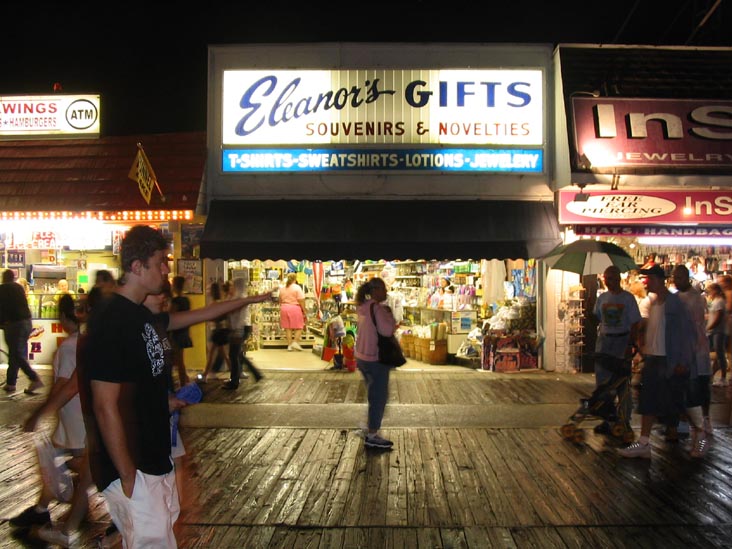 Eleanor's Gifts, Boardwalk, Wildwood, New Jersey, August 21, 2004