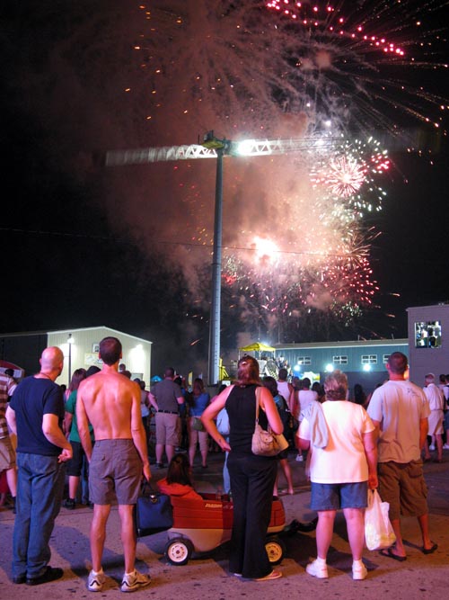 Friday Night Fireworks, Boardwalk, Wildwood, New Jersey, July 24, 2009