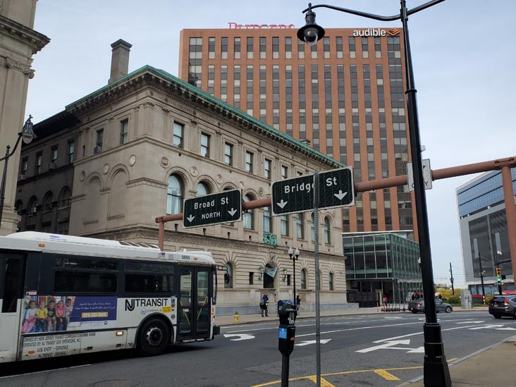 Washington Street at Broad Street, Newark, New Jersey, November 11, 2021