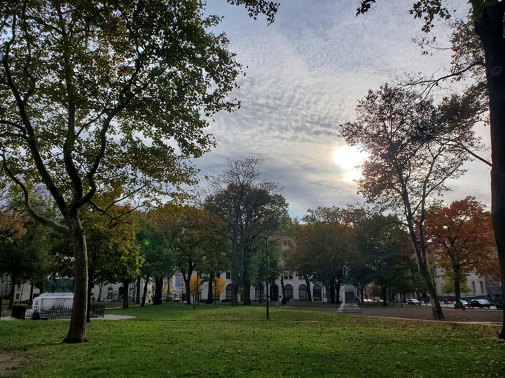 Harriet Tubman Square, Newark, New Jersey, November 11, 2021