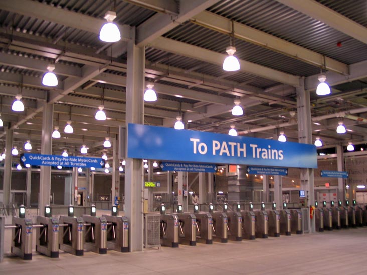 World Trade Center PATH Station, Lower Manhattan, December 3, 2004