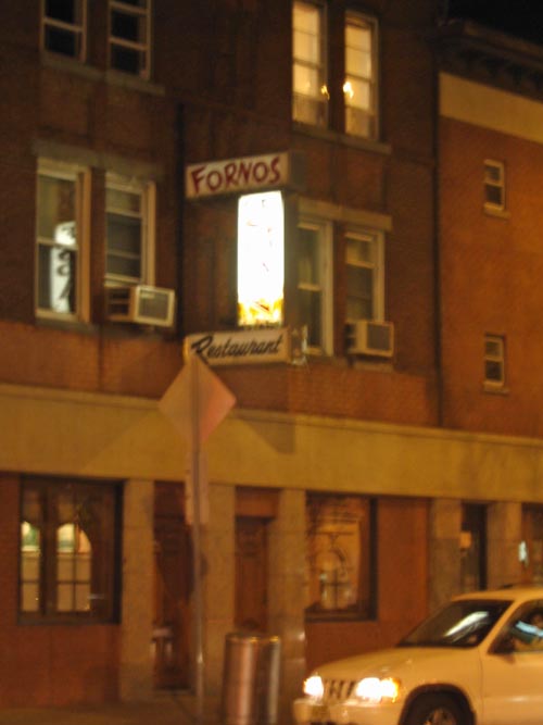 Forno's of Spain Restaurant, 47 Ferry Street, Newark, New Jersey, December 3, 2004