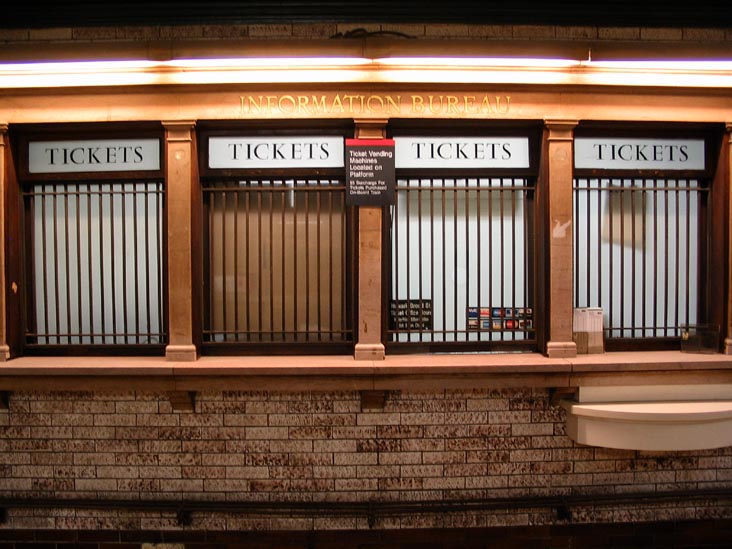 Ticket Windows, Broad Street Station, Newark, New Jersey, August 12, 2006