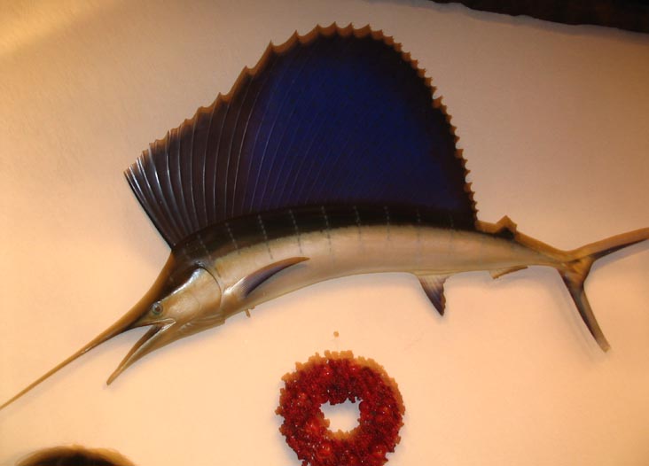 Swordfish on Wall, Iberia Tavern & Restaurant, 82 Ferry Street, Newark, New Jersey