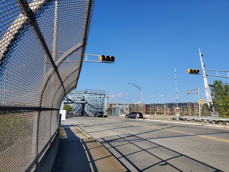 Jackson Street Bridge Between Newark and Harrison, New Jersey, October 6, 2024