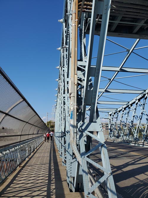 Jackson Street Bridge Between Newark and Harrison, New Jersey, October 6, 2024