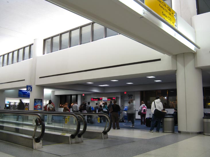 Gate 73, Terminal C, Newark Liberty International Airport, Newark, New Jersey