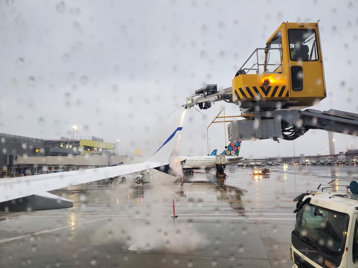 Deicer, Newark Liberty International Airport, Newark, New Jersey, February 15, 2025