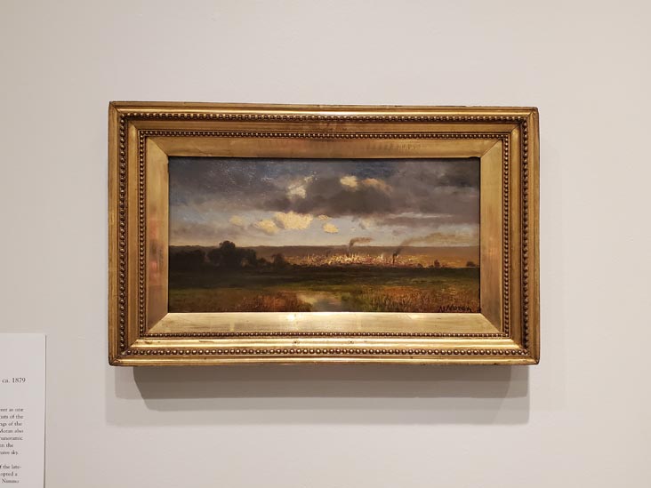 View of Newark from the Meadows by Mary Nimmo Moran, The Newark Museum of Art, Newark, New Jersey, November 11, 2021