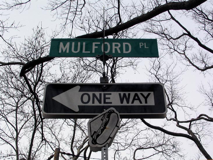 Mulford Place and Chancellor Avenue, Weequahic, Newark, New Jersey, January 21, 2007