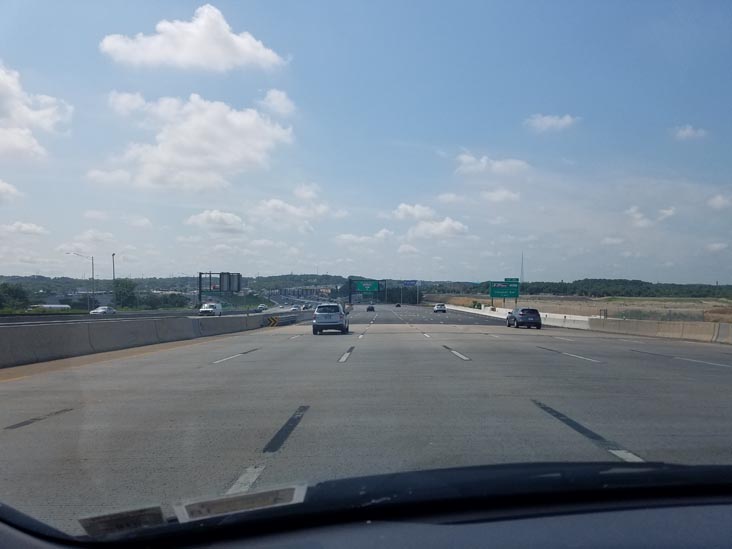 Garden State Parkway Crossing the Raritan River, Middlesex County, New Jersey, July 18, 2017
