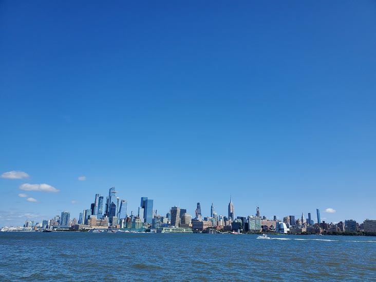Hudson River, Midtown Manhattan From Pier A Park, Hoboken, New Jersey, September 22, 2024