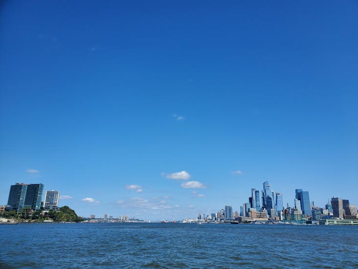 Hudson River, Midtown Manhattan From Pier A Park, Hoboken, New Jersey, September 22, 2024
