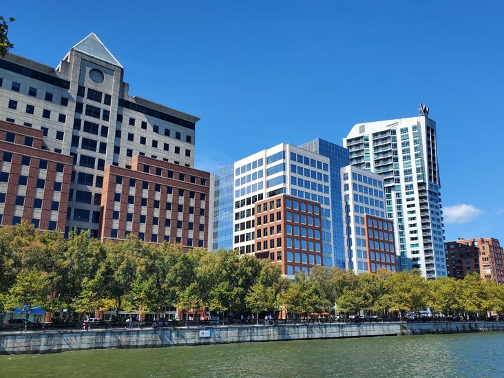 Hoboken Waterfront From Pier A Park, Hoboken, New Jersey, September 22, 2024
